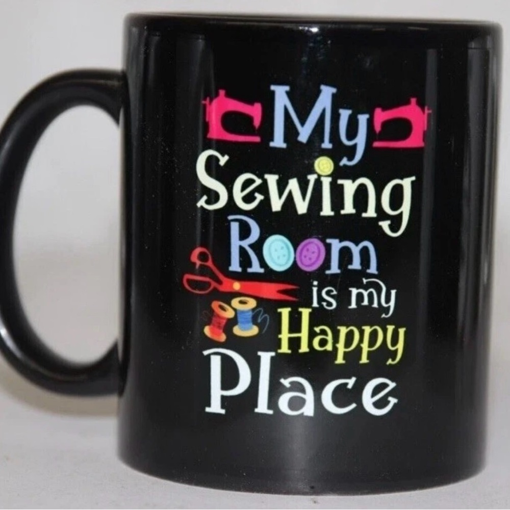 My Sewing Room is My Happy Place Coffee Mug